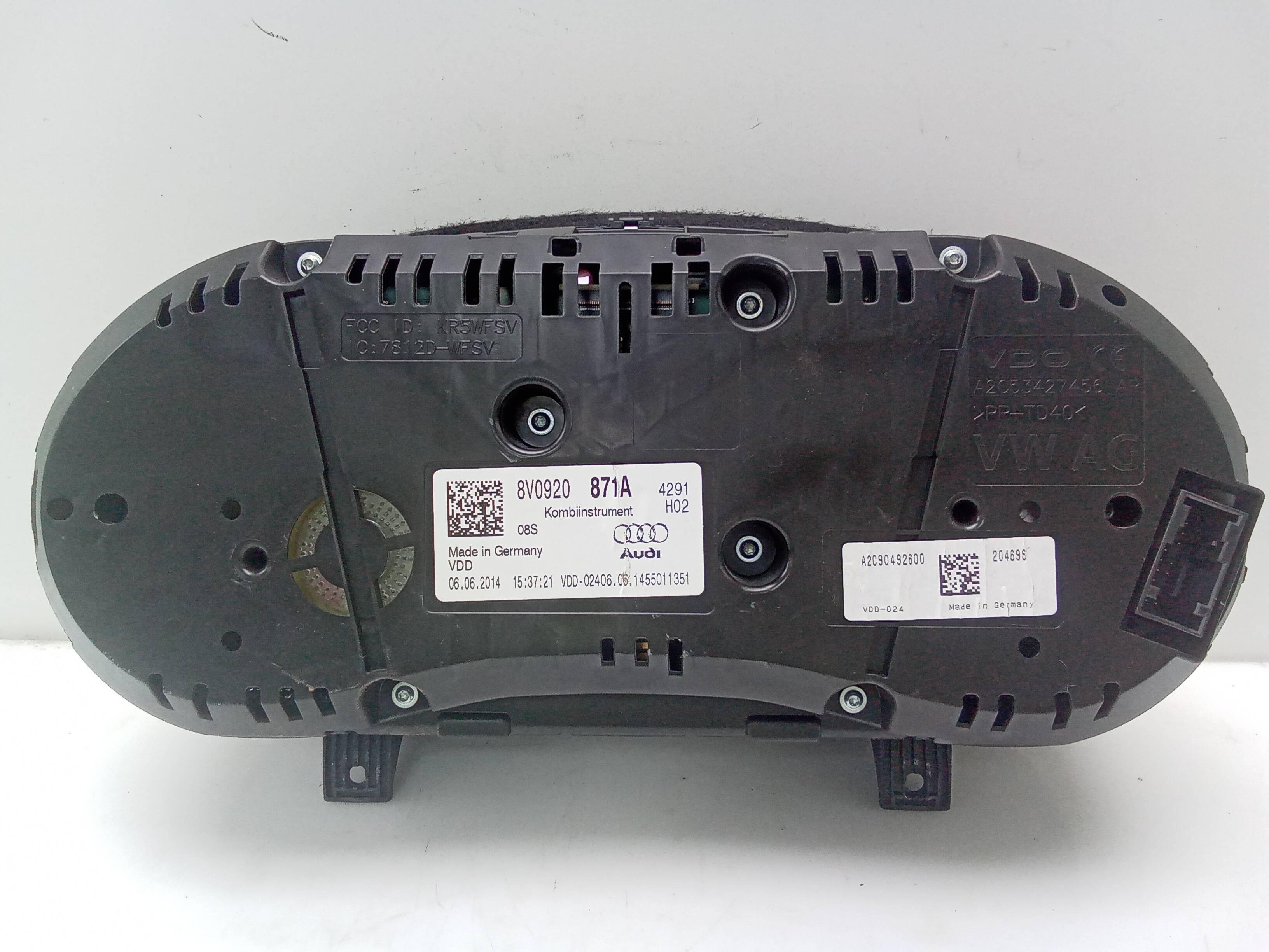 Cuadro de instrumentos audi a3 (8v1)(03.2012->)