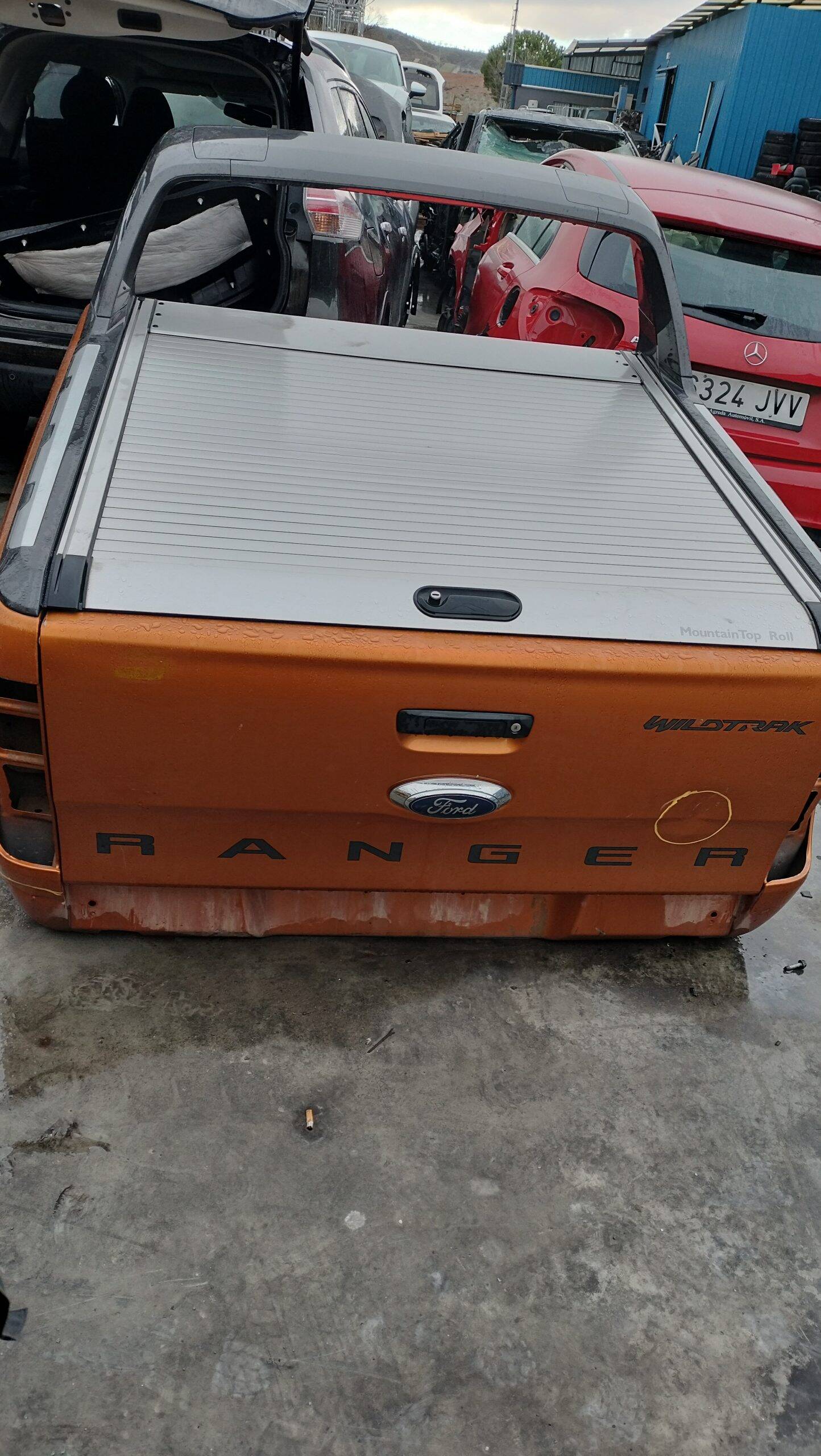 Caja trasera ford ranger (tke)(2011->)