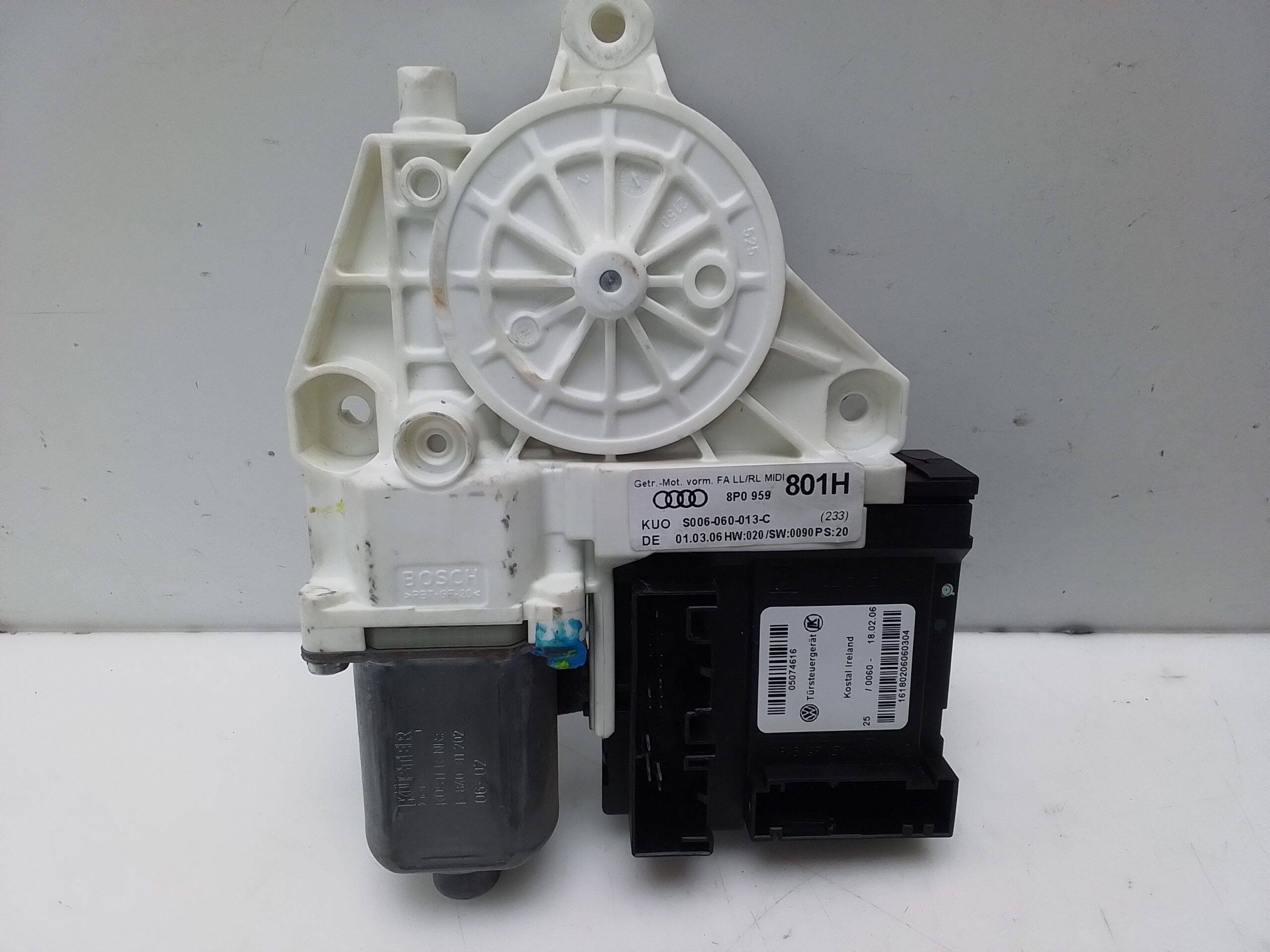 Motor elevalunas delantero izquierdo audi a3 (8p1)(05.2003->)