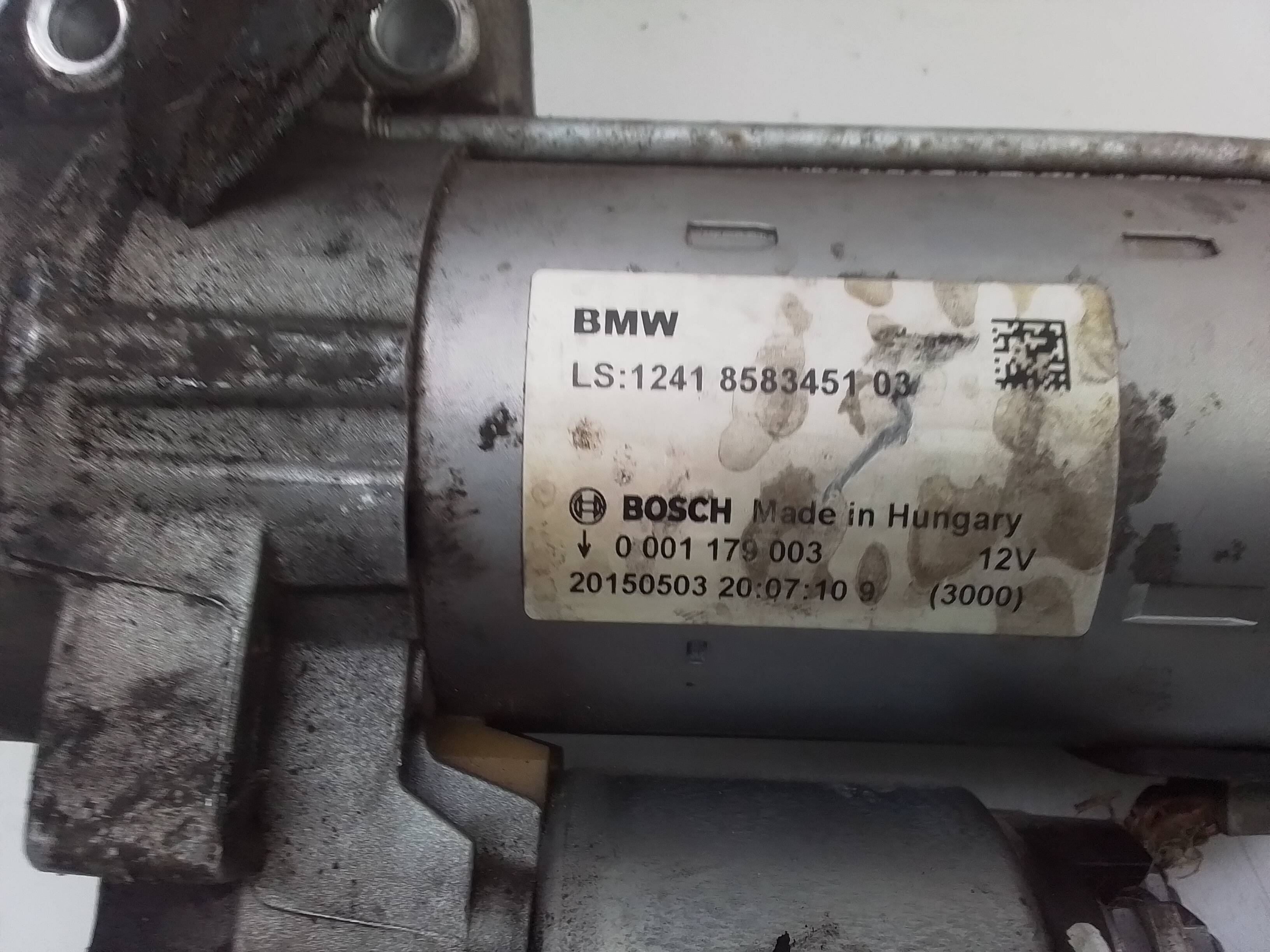 Motor arranque bmw serie 1 berlina 5p (f20)(2011->)