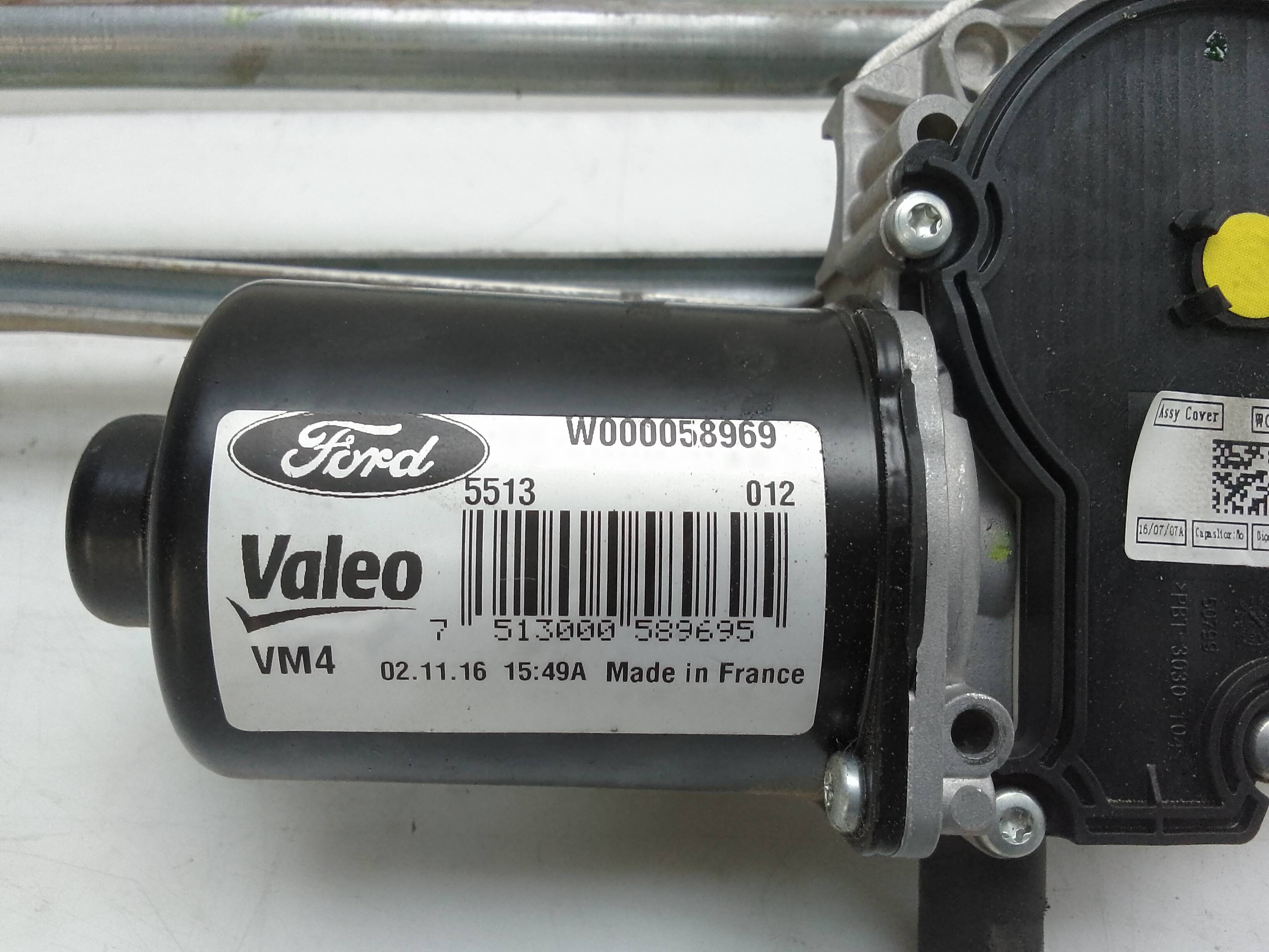 Motor limpiaparabrisas ford tourneo courier (c4a)(2014->)