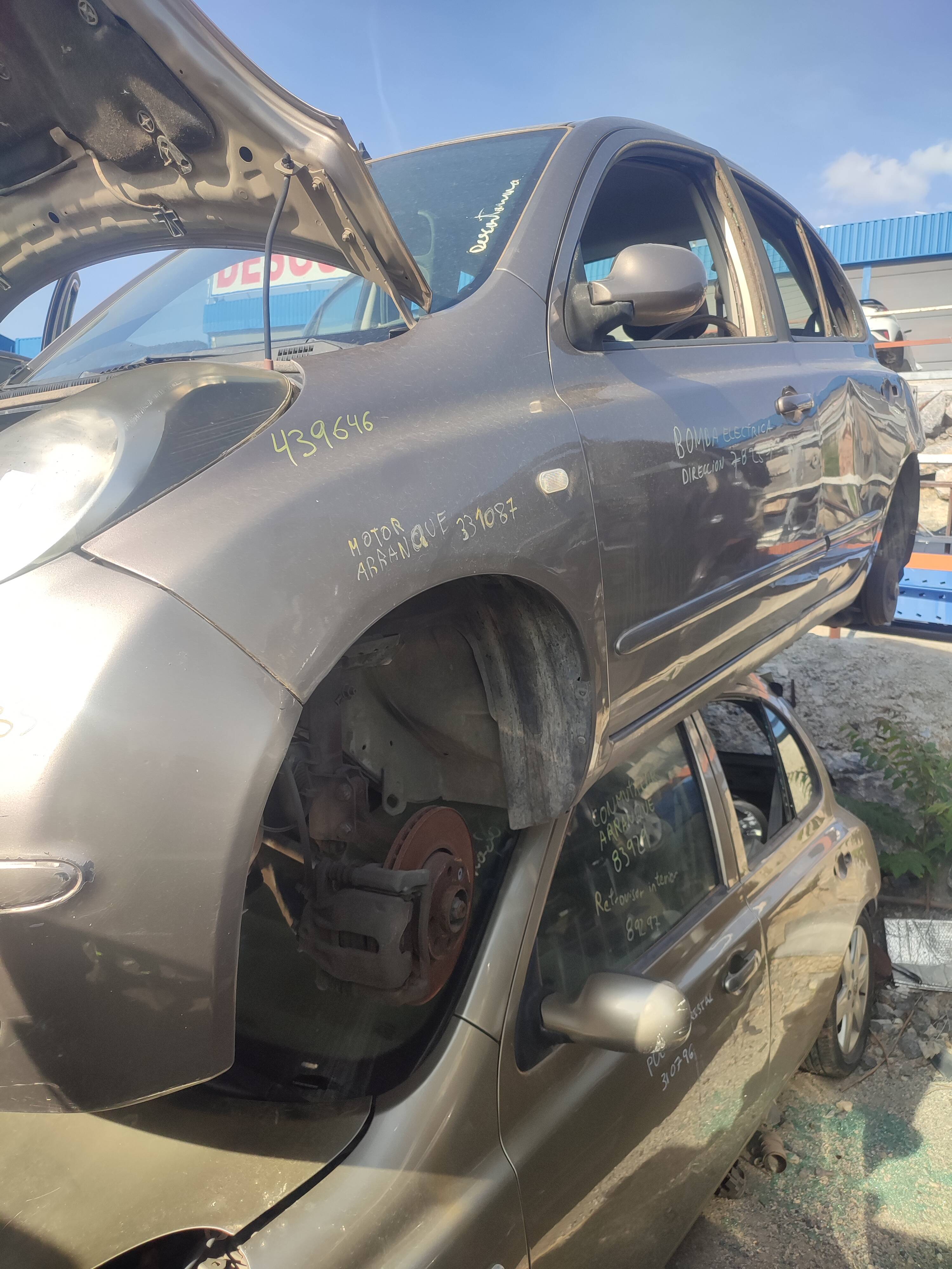 Pase de rueda delantero izquierdo nissan micra (k12e)(11.2002->)