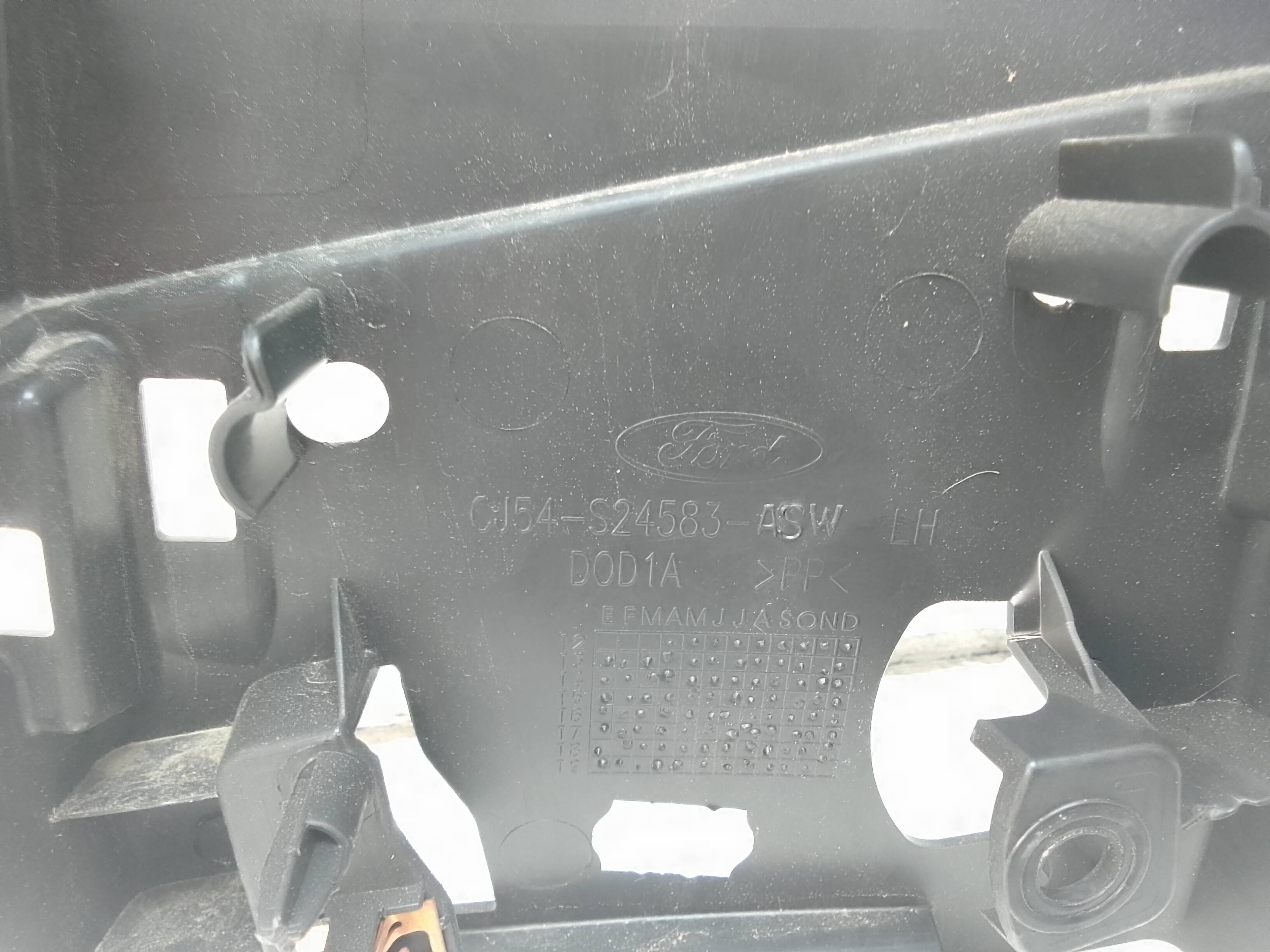 Guarnecido pilar b interior izquierda ford kuga (cbs)(2013->)