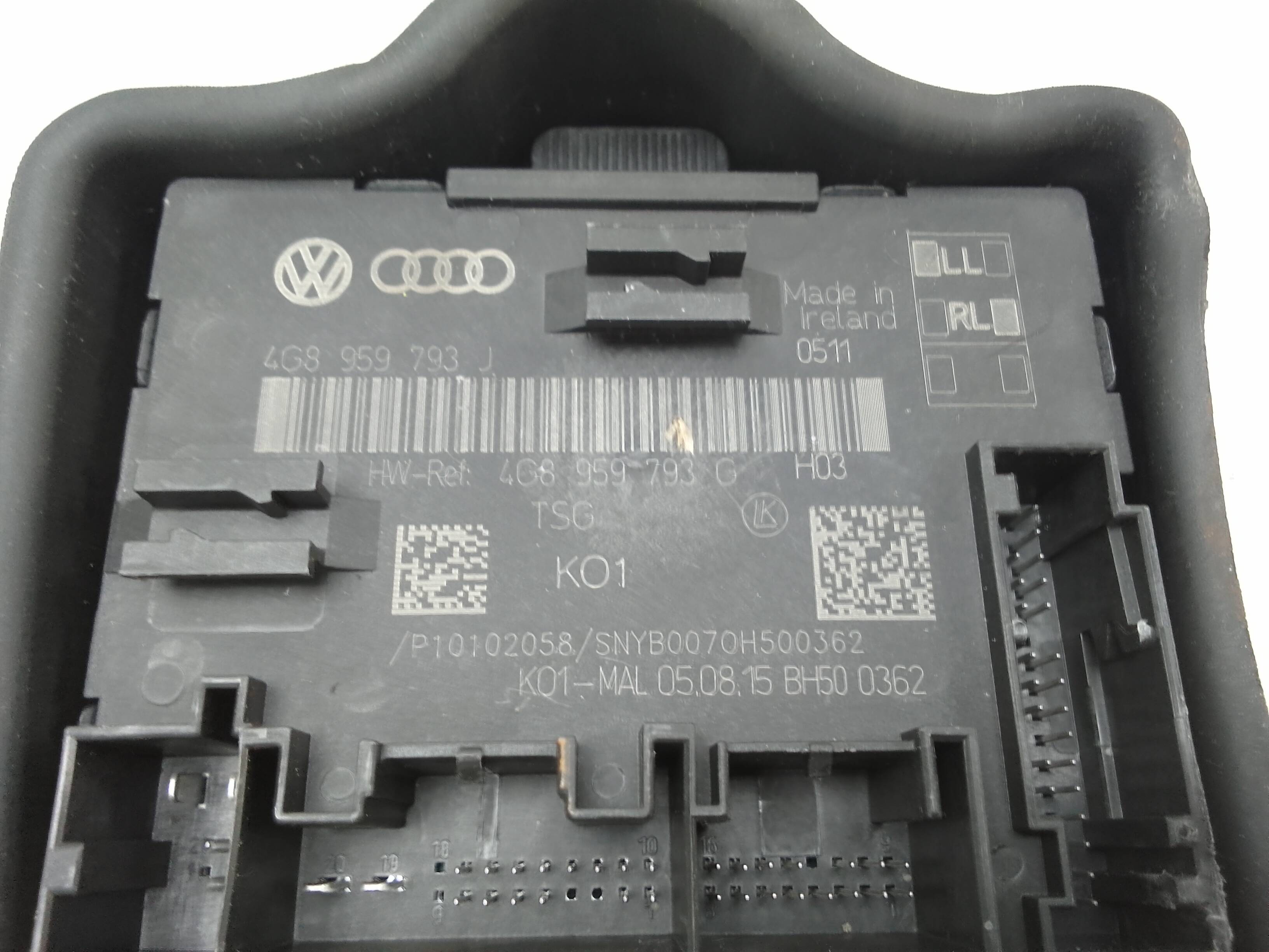 Modulo electronico audi a6 berlina (4gc)(09.2014->)