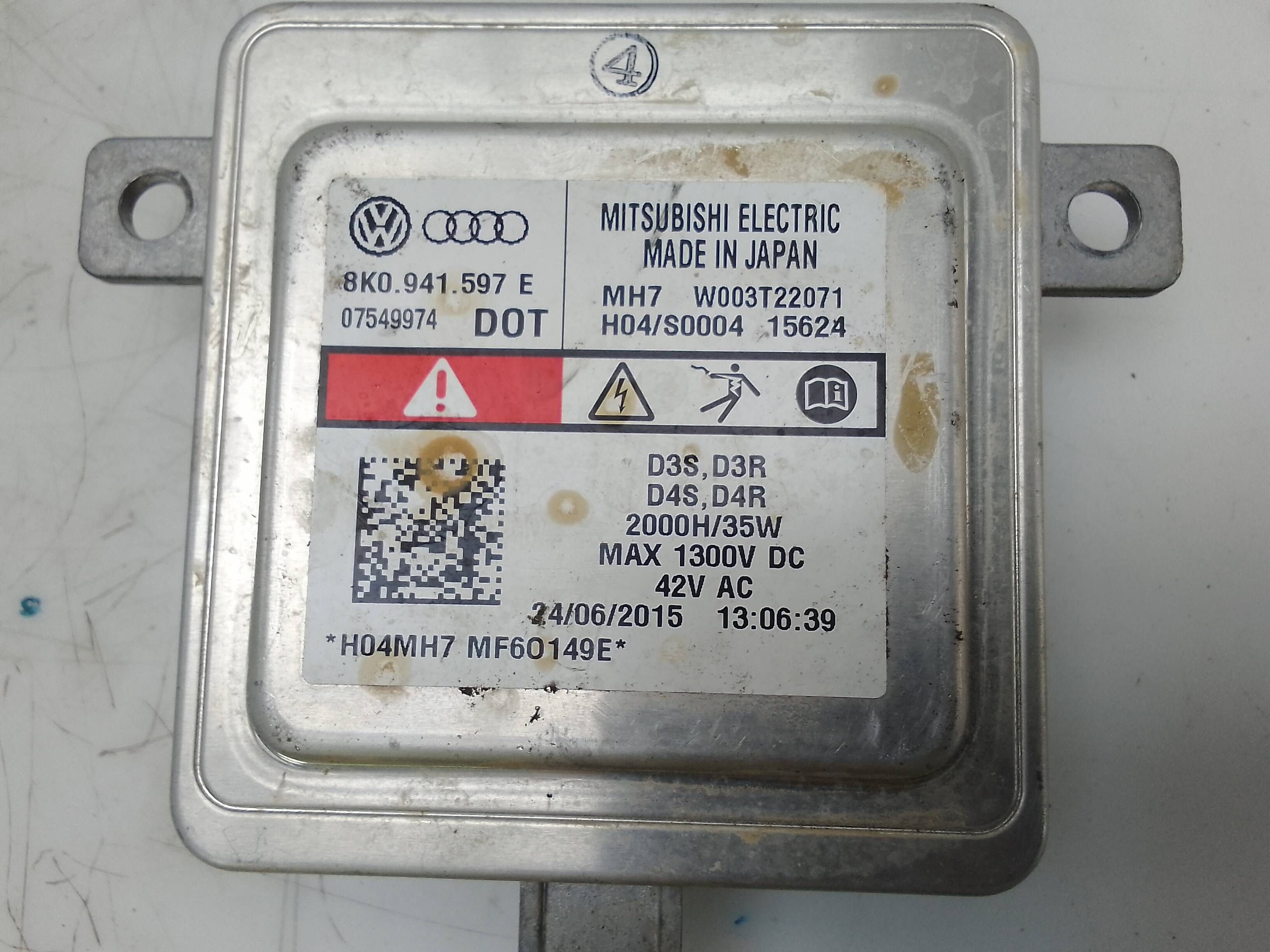 Balastro centralita xenon audi a4 berlina (8k2)(2008->)