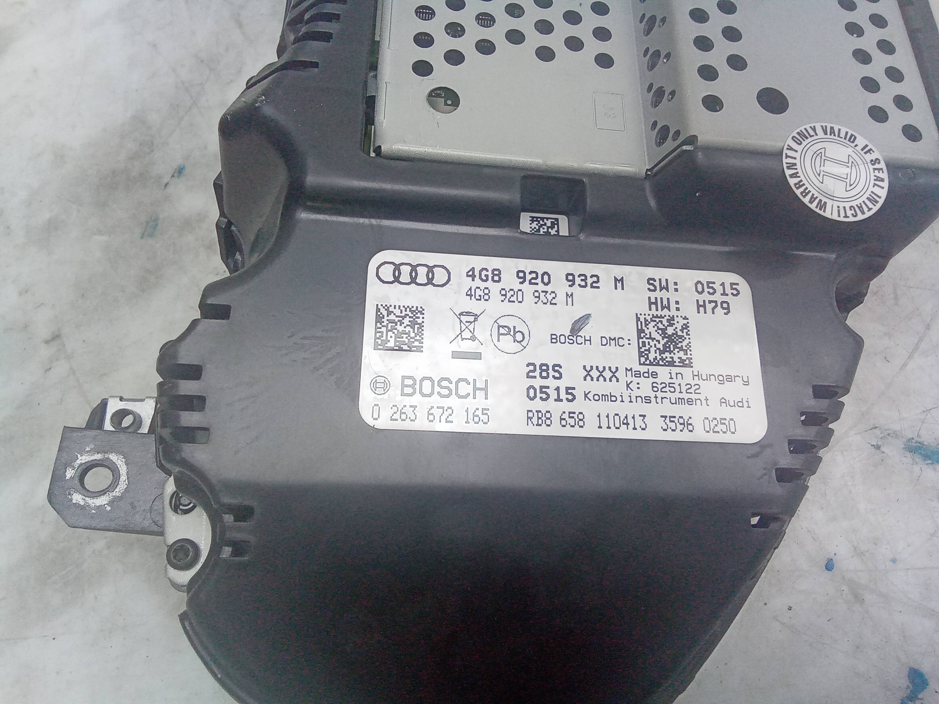 Cuadro instrumentos audi a7 sportback (4ga)(07.2010->)