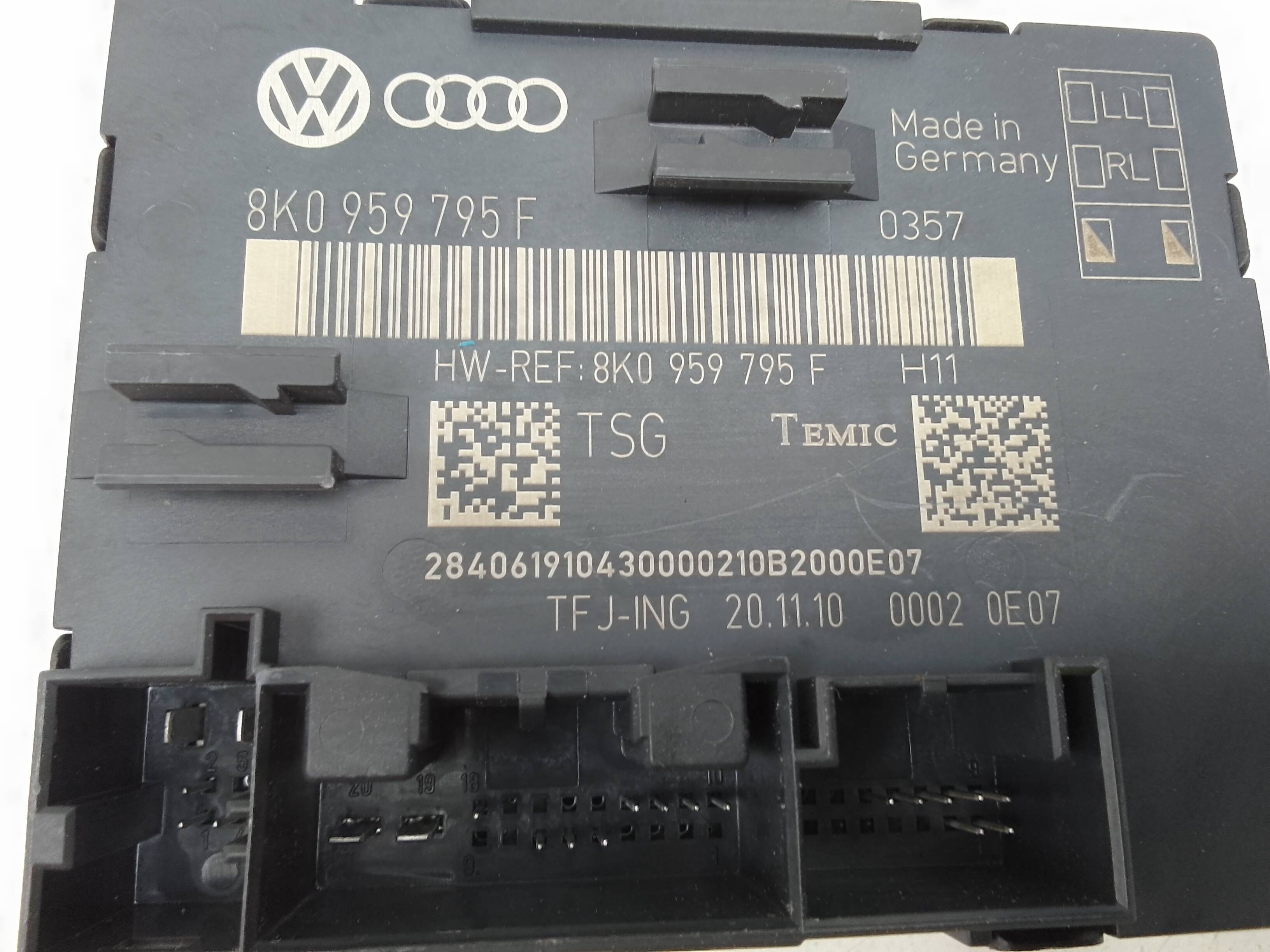 Modulo electronico audi a4 allroad quattro (8kh)(2009->)