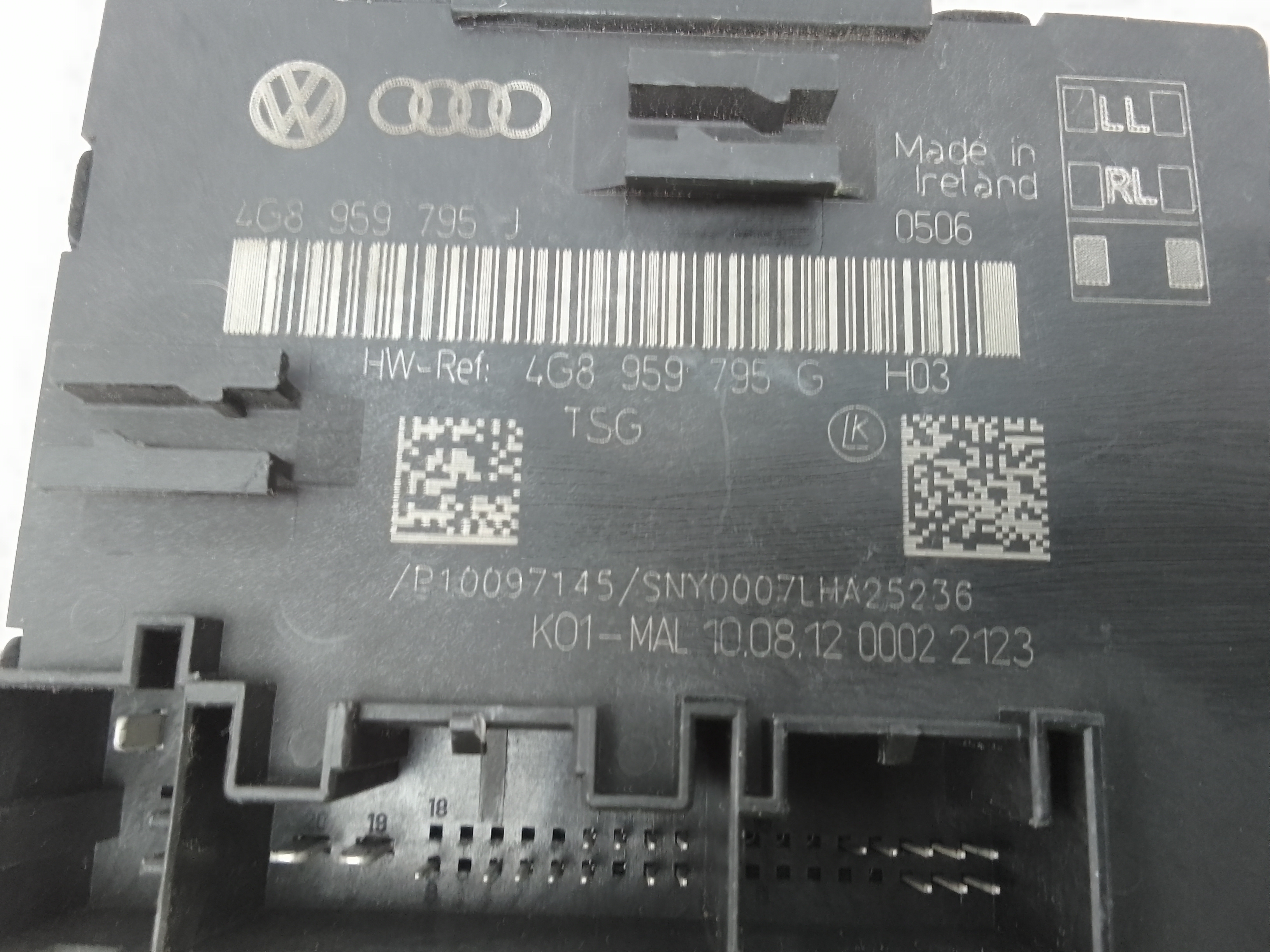 Modulo electronico audi a6 berlina (4gc)(09.2014->)