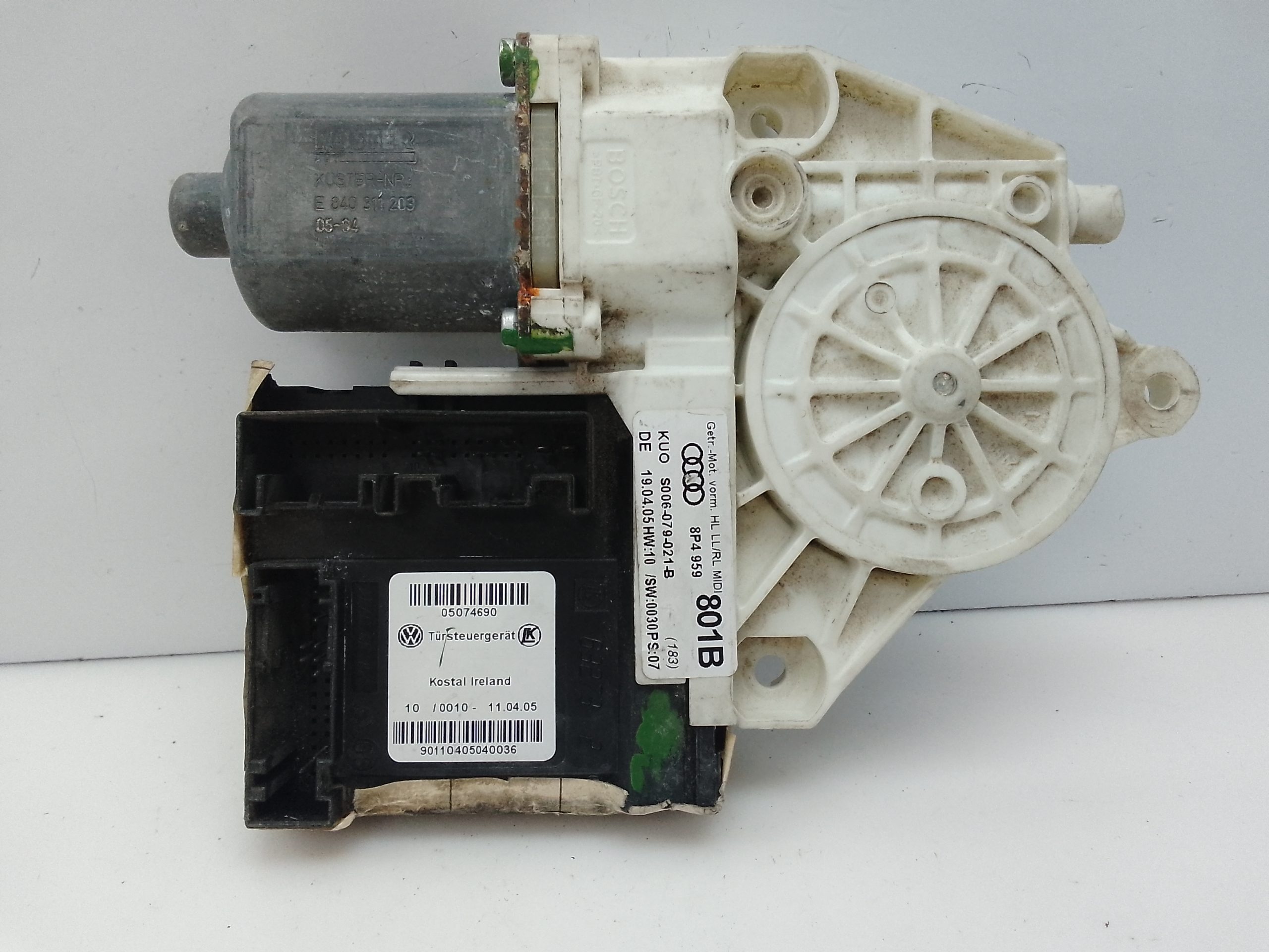 Motor elevalunas trasero izquierdo audi a3 (8p1)(05.2003->)